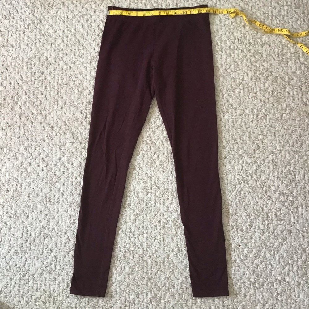 Garage Burgundy Leggings - Picture 2 of 4